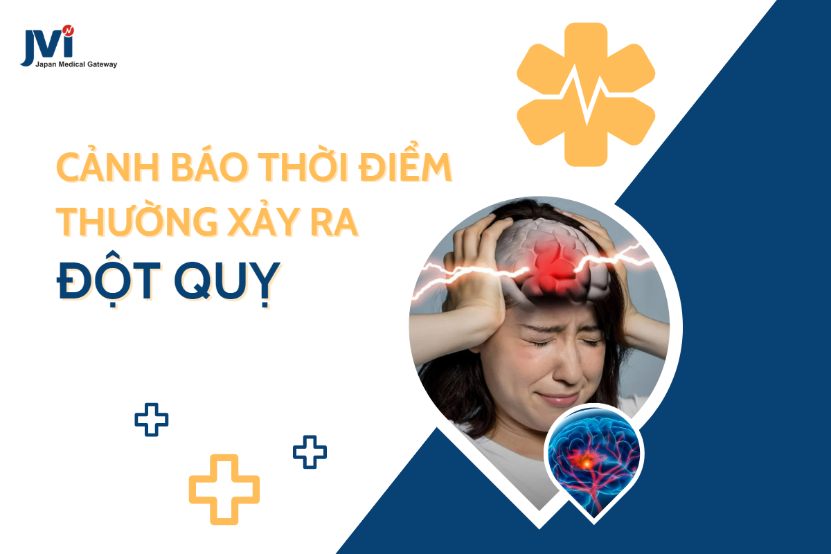 CẢNH BÁO CÁC THỜI ĐIỂM THƯỜNG XẢY RA ĐỘT QUỴ