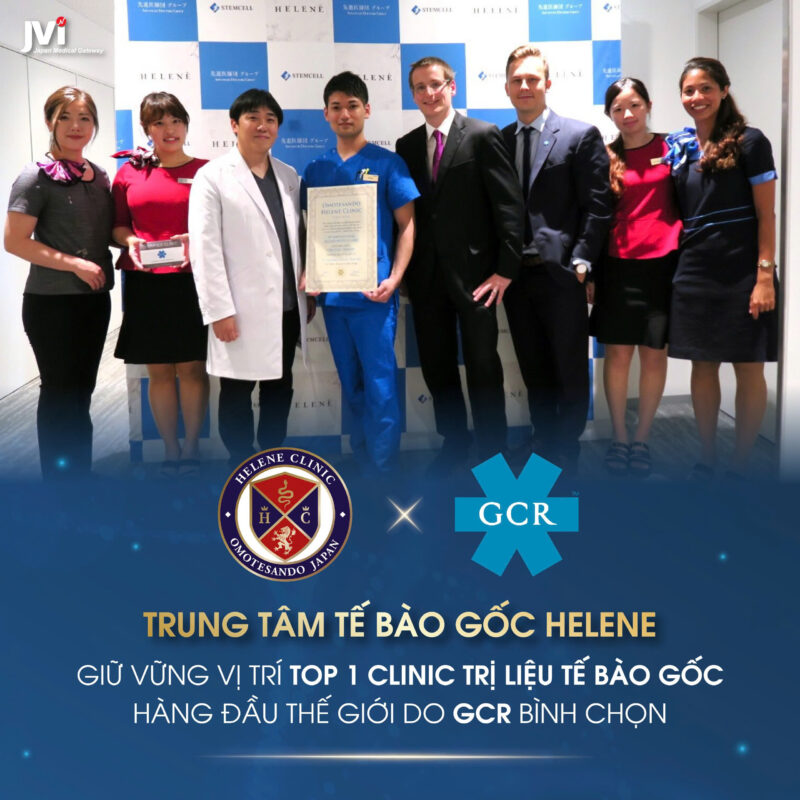 Helene tự hào tiếp tục giữ vững ngôi vị số 1 toàn cầu trong lĩnh vực trị liệu tế bào gốc