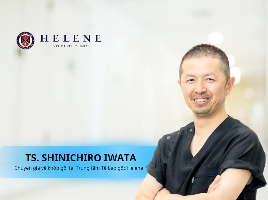 Tiến sĩ Shinichiro Iwata (Helene) chia sẻ về bệnh nhân tái tạo sụn khớp nhờ tế bào gốc